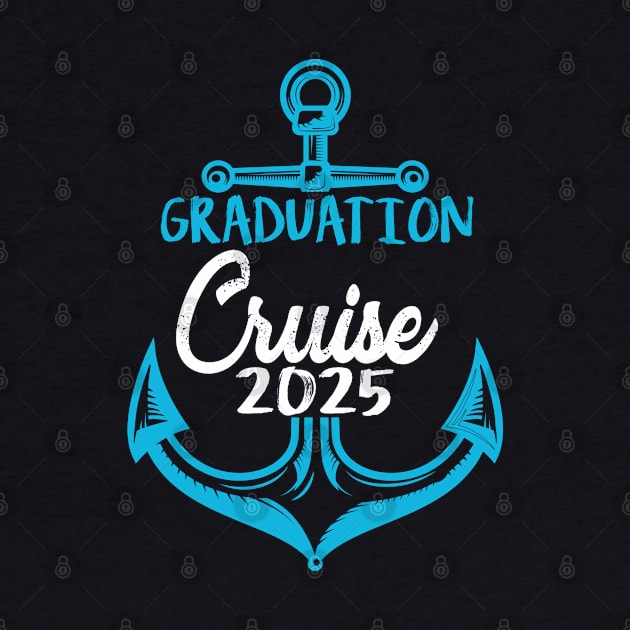 senior graduation cruise 2025 vacation T-Shirt by Uniqueify